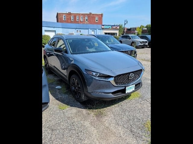 2026 Mazda Mazda CX-30 2.5 S Carbon Edition AWD in Polymetal Gray Metallic — front three-quarter view