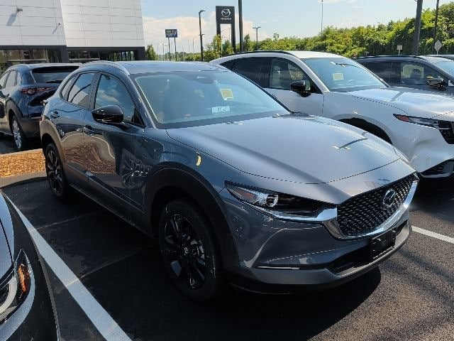2026 Mazda Mazda CX-30 2.5 S Carbon Edition AWD in Polymetal Gray Metallic — front three-quarter view