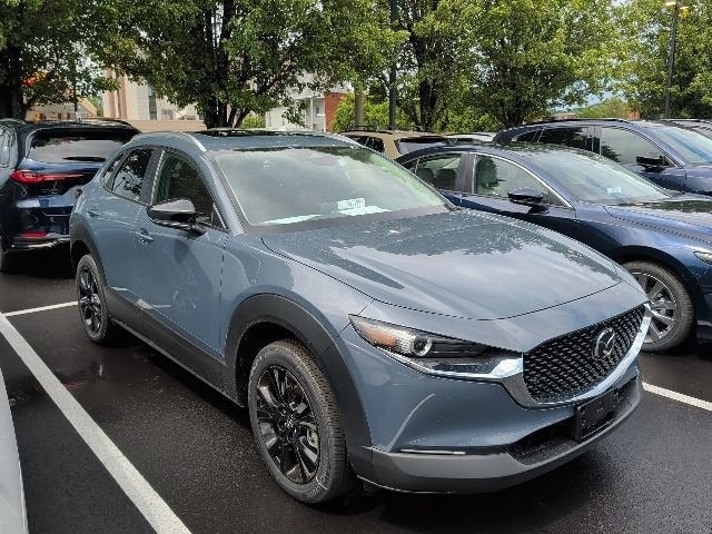 2026 Mazda Mazda CX-30 2.5 S Carbon Edition AWD in Polymetal Gray Metallic — front three-quarter view