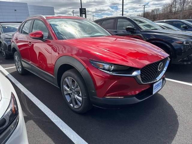 2026 Mazda Mazda CX-30 2.5 S Preferred AWD in Soul Red Crystal Metallic — front three-quarter view