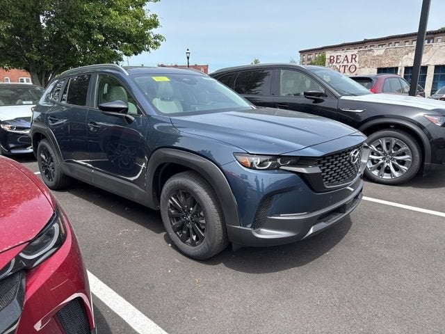 2026 Mazda Mazda CX-50 2.5 S Preferred AWD in Ingot Blue Metallic — front three-quarter view
