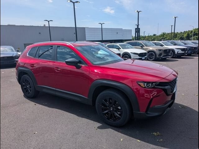 2026 Mazda Mazda CX-50 2.5 S Preferred AWD in Soul Red Crystal Metallic — front three-quarter view