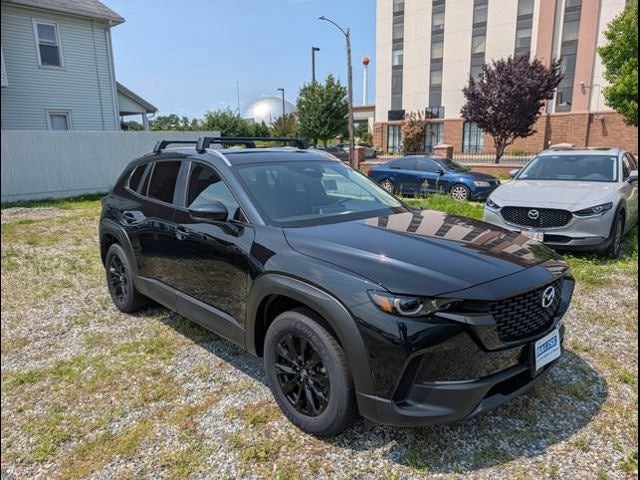 2026 Mazda Mazda CX-50 2.5 S Preferred AWD in Jet Black Mica — front three-quarter view