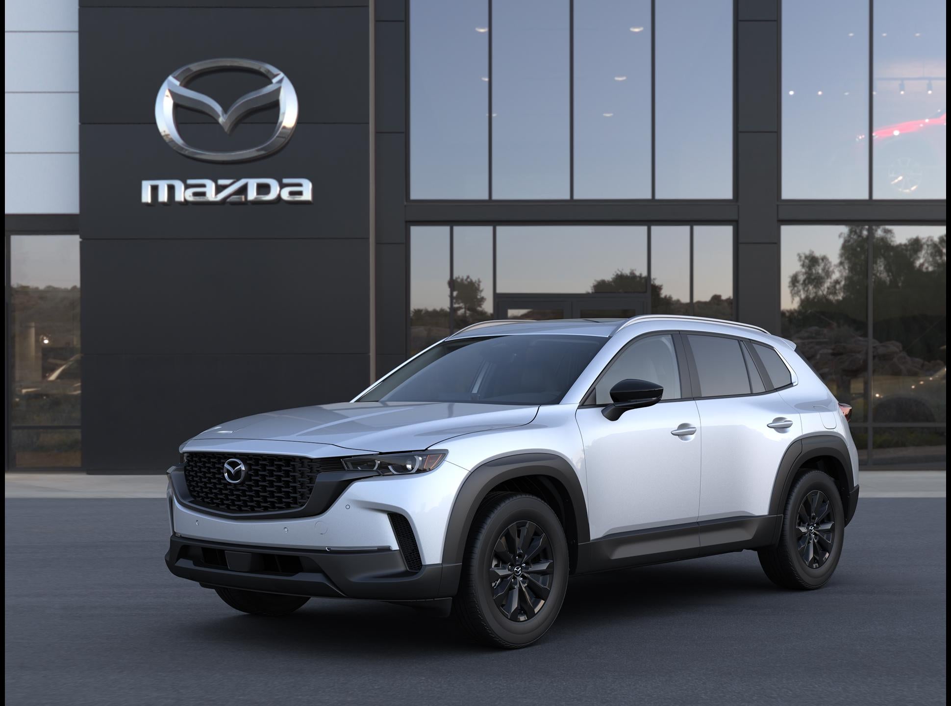 2026 Mazda Mazda CX-50 2.5 S Preferred AWD in Wind Chill Pearl — front three-quarter view