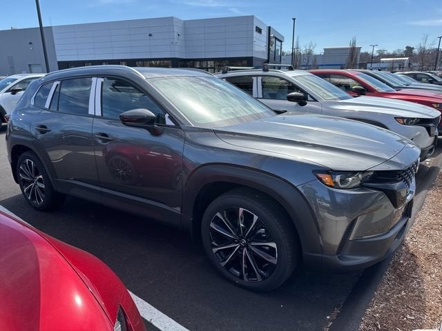2026 Mazda Mazda CX-50 2.5 S Premium AWD in Machine Gray Metallic — front three-quarter view