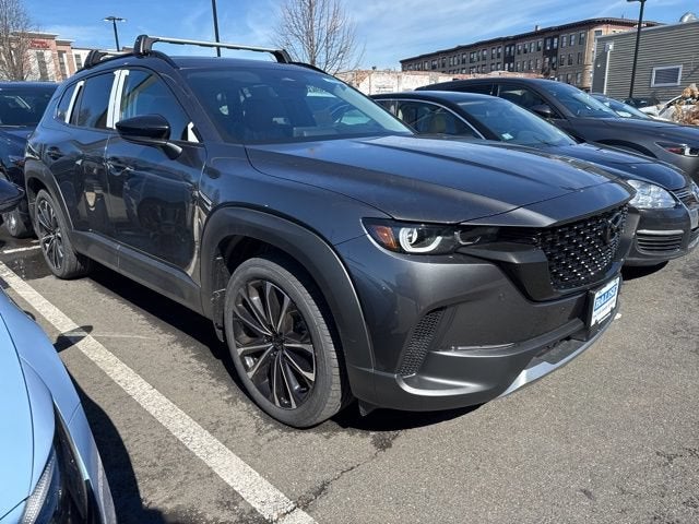 2026 Mazda Mazda CX-50 2.5 Turbo Premium Plus AWD in Machine Gray Metallic — front three-quarter view