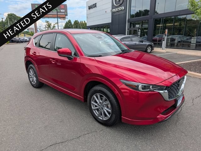 2024 Mazda Mazda CX-5 2.5 S Select Package in Soul Red Crystal Metallic — front three-quarter view