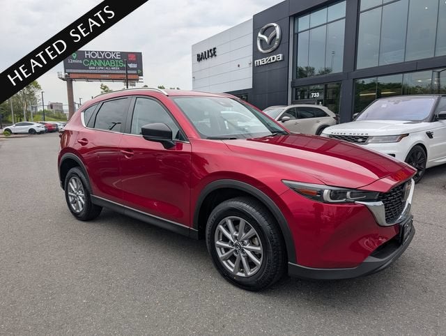 2023 Mazda Mazda CX-5 2.5 S Select Package in Soul Red Crystal Metallic — front three-quarter view