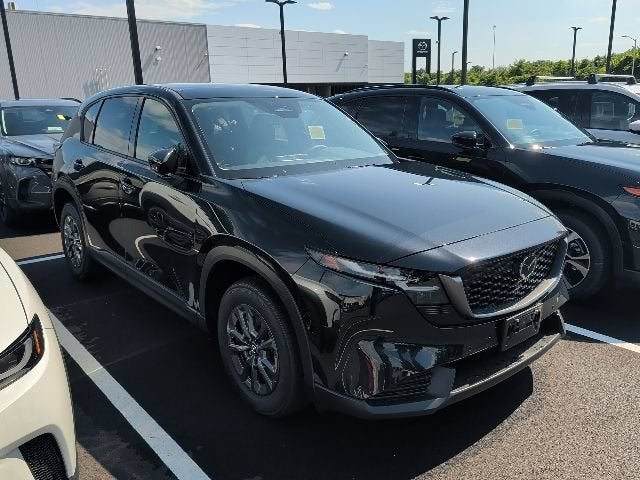 2026 Mazda Mazda CX-5 2.5 S Select AWD in Jet Black Mica — front three-quarter view