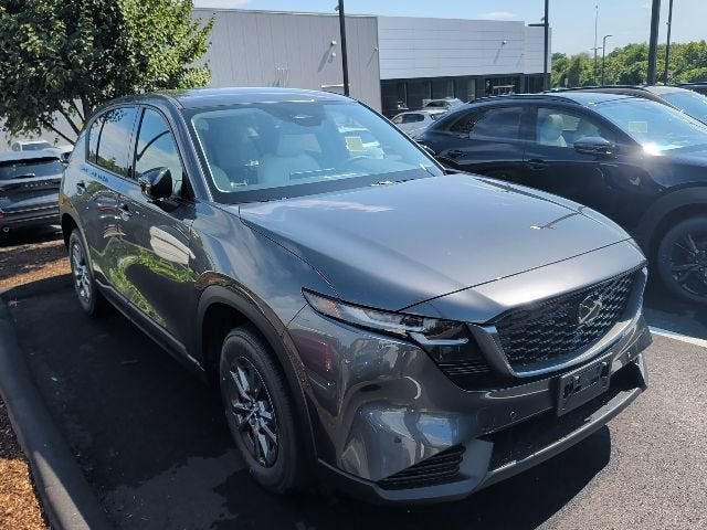 2026 Mazda Mazda CX-5 2.5 S Select AWD in Machine Gray Metallic — front three-quarter view