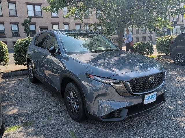 2026 Mazda Mazda CX-5 2.5 S Select AWD in Polymetal Gray Metallic — front three-quarter view