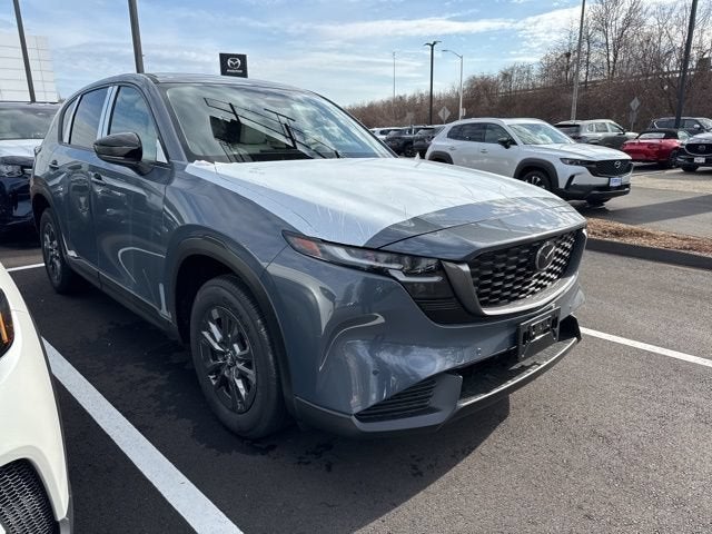 2026 Mazda Mazda CX-5 2.5 S Select AWD in Polymetal Gray Metallic — front three-quarter view