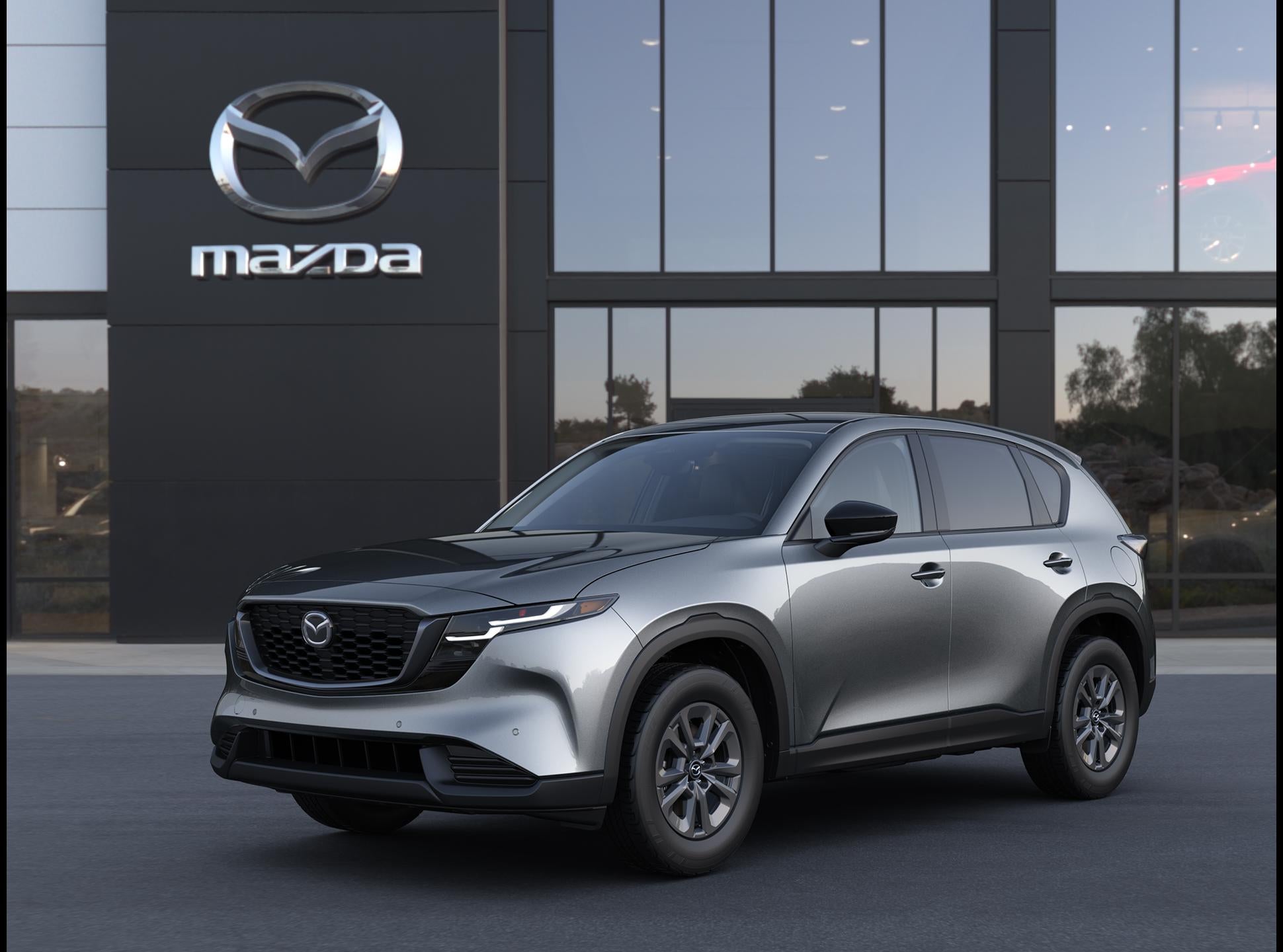 2026 Mazda Mazda CX-5 2.5 S Select AWD in Machine Gray Metallic — front three-quarter view
