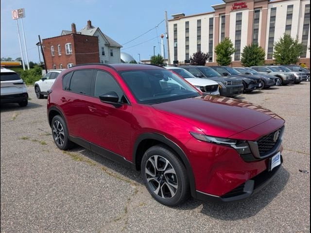 2026 Mazda Mazda CX-5 2.5 S Preferred AWD in Soul Red Crystal Metallic — front three-quarter view