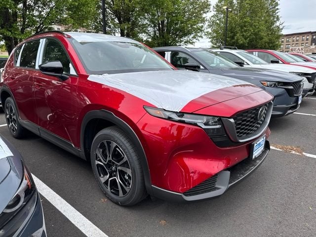 2026 Mazda Mazda CX-5 2.5 S Preferred AWD in Soul Red Crystal Metallic — front three-quarter view
