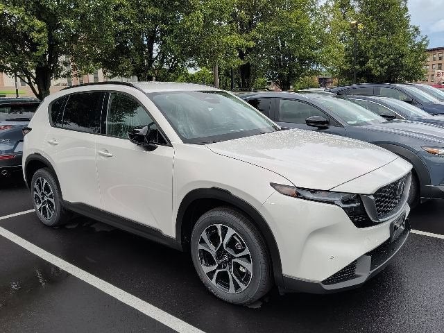 2026 Mazda Mazda CX-5 2.5 S Preferred AWD in Rhodium White Metallic — front three-quarter view