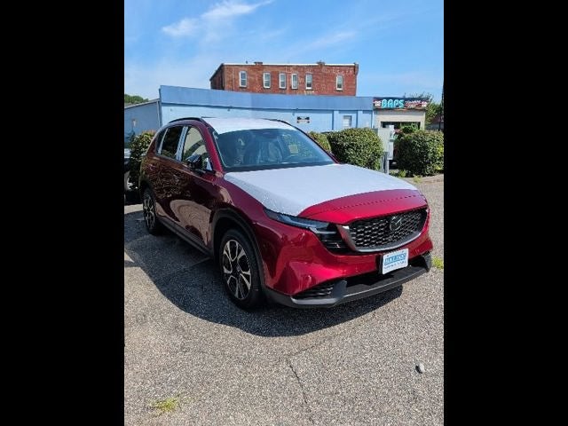 2026 Mazda Mazda CX-5 2.5 S Preferred AWD in Soul Red Crystal Metallic — front three-quarter view