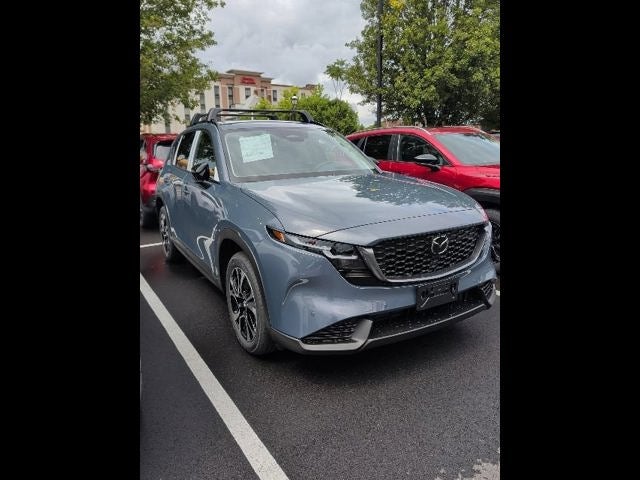 2026 Mazda Mazda CX-5 2.5 S Preferred AWD in Polymetal Gray Metallic — front three-quarter view
