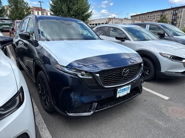 2026 Mazda Mazda CX-5 2.5 S Premium Plus AWD in Navy Blue Mica — front three-quarter view