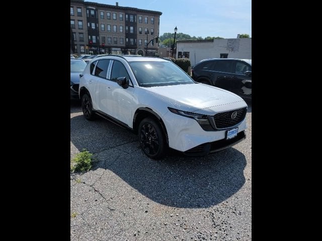 2026 Mazda Mazda CX-5 2.5 S Premium Plus AWD in Rhodium White Metallic — front three-quarter view